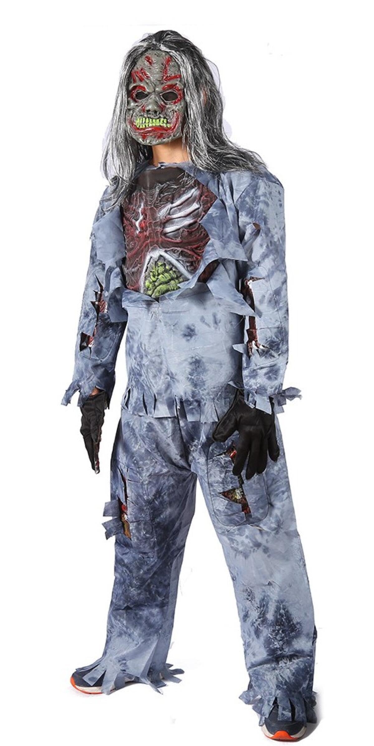 Amazon.co.jp: ハロウィン ゾンビ メンズ コスプレ コスチューム